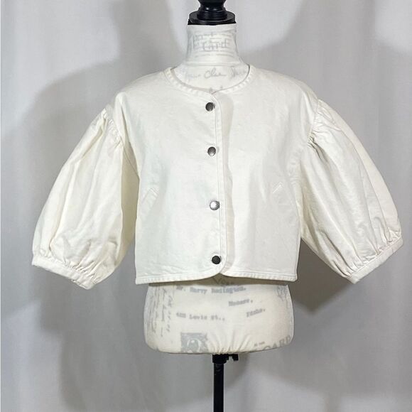 Tanya Taylor Samantha Cropped Jacket size M - Picture 11 of 14